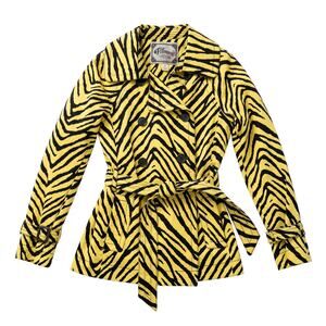 Fillmore Studio Tiger Print Trench Coat